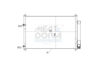 Klima Radyatörü  MAHER 10885  8845002280 8845002300 8845012280 8846002390