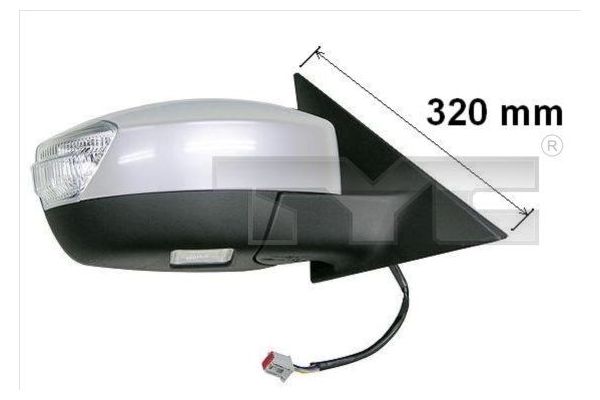 Dikiz Aynası Dış Sol Ford Grand C-MAX (CB7)(2010->)  SPJ E-4881