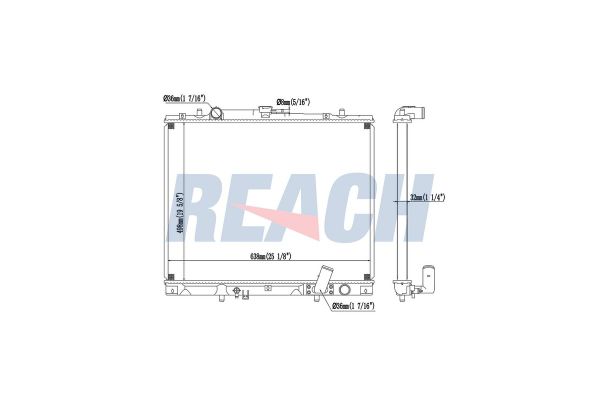 Su Radyatörü  RADISEN RR 62895