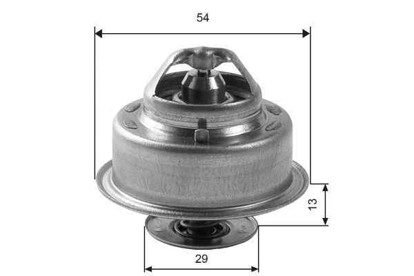 Termostat  Volvo Serisi 740 Sedan/Combi (1984->)  GATES TH14488G1