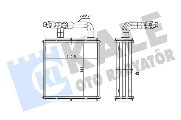 Kalorifer Radyatörü  MGA 81281