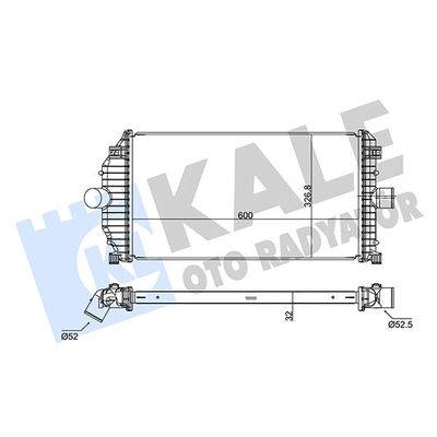 Turbo Radyatörü  Renault Espace /Grand Espace (JE0)(07.2000->)  KALE 352280