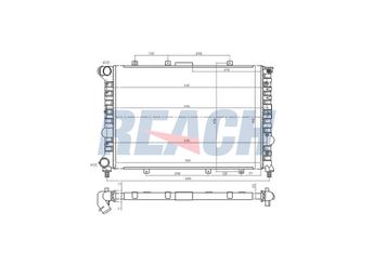 Su Radyatörü  ORİS BVO000032  60619881 50501507 60651921 60665834 60690404 71753211