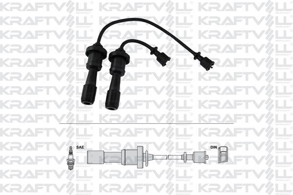 Buji Kablosu  Hyundai Trajet (FO)(2000->)  KRAFTVOLL 05070334