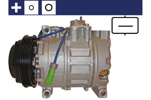 Klima Kompresörü  Audi Allroad Quattro (4B5)(02.2000->)  MAHLE ACP 1007 000S