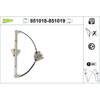 Cam Krikosu Ön Sol VALEO 851018