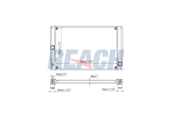 Su Radyatörü  Toyota Auris / Auris Hybrid (E18)(10.2012->)  BSG 75-520-026