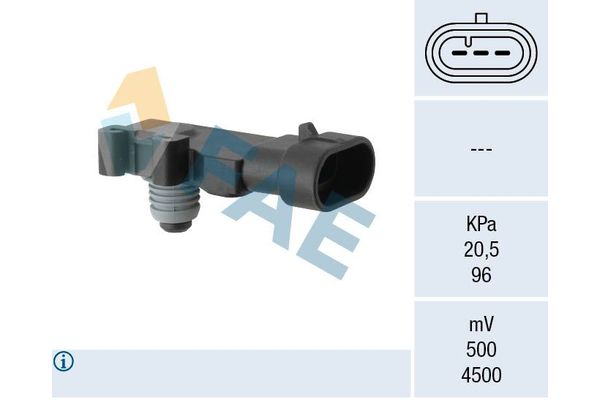 MAP Sensörü  Chevrolet Rezzo (2005->)  PSA ORJINAL 28074365