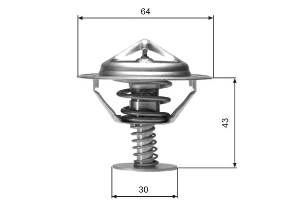 Termostat  Honda Pilot (2008->)  GATES TH05977G1
