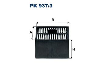 Yakıt Filtresi  FILTRON PK 937/3  5001864856 84477370 553183708 5531837-08 81125010031 81.12501-0031 81125010033 81.12501-0033 81125016047 81.12501-6047 81125016048 81.12501-6048 81125030085 81.12503-0085 50 01 864 856 30483 030483