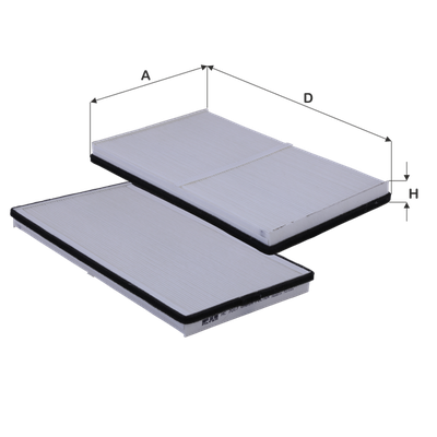 Polen Filtresi  Mercedes Vito Kombi (638)(02.1996->)  FIL FILTRE HC 7017