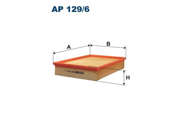 Hava Filtresi  Land Rover Discovery (08.2004->)  FILTRON AP 129/6