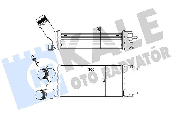Turbo Radyatörü  KALE 344400
