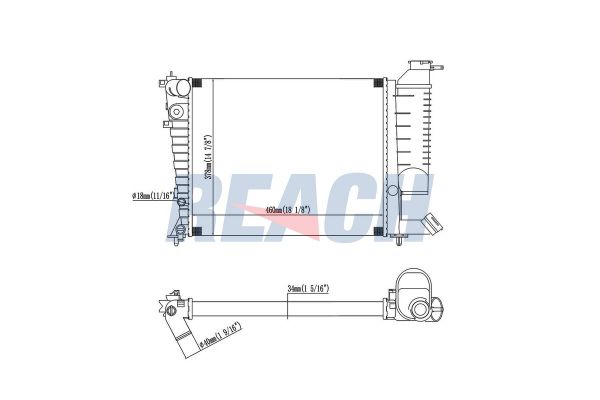 Su Radyatörü  BEHR CR 478 000S