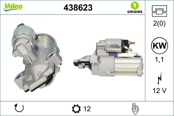 Marş Dinamosu  Ford Tourneo Connect (CHC)(2013->)  VALEO 438623