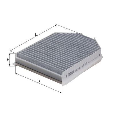 Polen Filtresi  Jaguar XK Coupe / Cabriolet (X150)(2006->)  MAHLE LAK 364