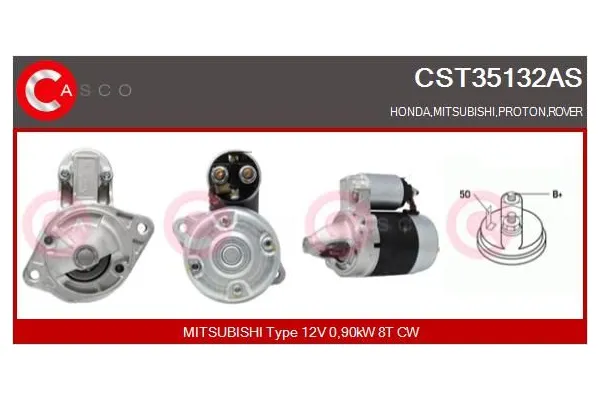 Marş Dinamosu  Mitsubishi Galant 4/5 Kapı (E50)(1993->)  PARS PRS-STR4680