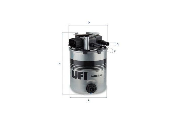 Yakıt Filtresi  Nissan Qashqai (J10)(01.2007->)  BSG 63-130-007