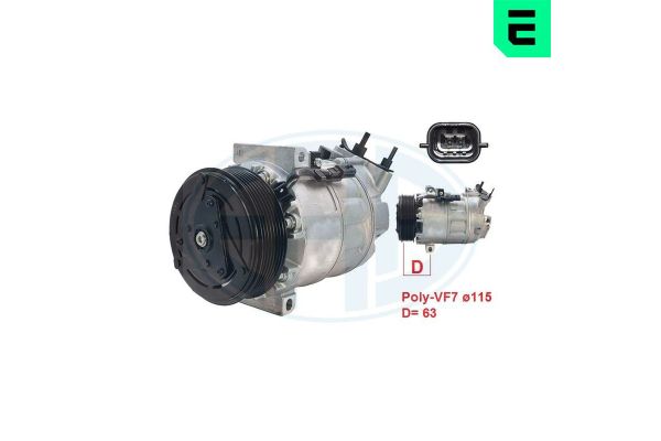 Klima Kompresörü  Renault Latitude (2010->)  ERA 670111