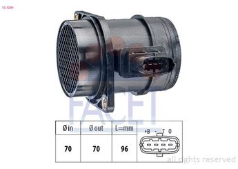 Hava Debimetresi  FACET 10.1299  9S5112B579AA 51782034 55183650 71787952 71787968 71787976 71787994 71787997 71788001 71788005 71788030 71788033 71788036 71788039 71788042 71788045 71788048 71789480 71789484 71789485 71789486 71789489 71793250 96806111 1542478 1 542 478 9S51-12B579-AA 95513367 95 513 367 96 806 111 836016 8 36 016