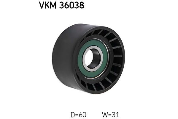 Vantilatör Kayış Gergi Rulmanı  Renault Vel Satis (BJ0)(02.2002->)  SKF VKM 36038