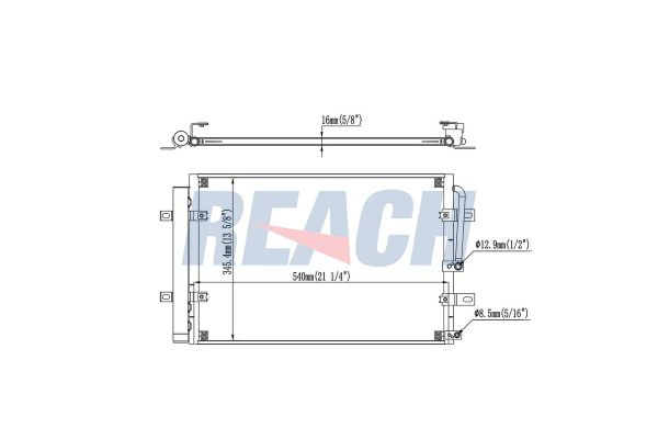 Klima Radyatörü  VEKA 43-2147