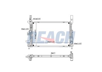 Su Radyatörü  VEKA 16-3227  F1F18005HB 1889730