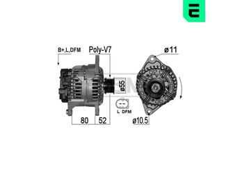 Alternatör  FIAT ORJINAL 504204172  504204172