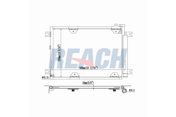 Klima Radyatörü  MGA 82539