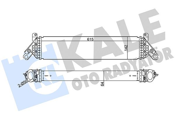 Turbo Radyatörü  Mazda 6 Atenza 4 Kapı (GJ)(10.2012->)  KALE 344960