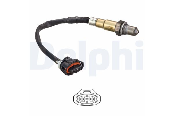 Oksijen (Lambda) Sensörü  Opel Mokka (2012->)  DELPHI ES21208-12B1