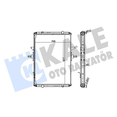 Su Radyatörü  KALE 350185