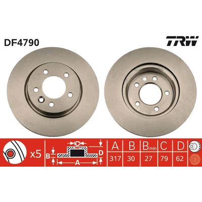 Fren Disk Ayna Ön Sağ ve Sol Land Rover Range Rover Sport (01.2005->)  MGA 50696