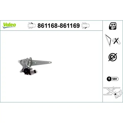 Cam Krikosu Ön Sağ VALEO 861169