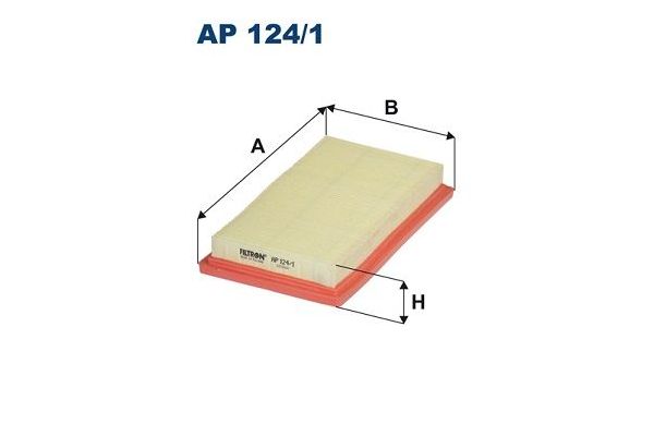 Hava Filtresi  Nissan Tiida (C11X/SC11X)(02.2007->)  FILTRON AP 124/1