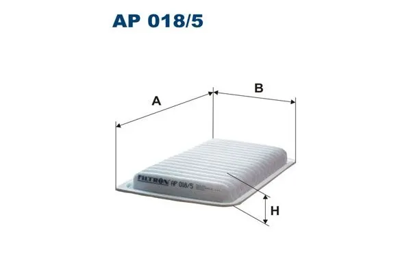 Hava Filtresi  Daihatsu Cuore (L251)(2003->2007)  FILTRON AP 018/5