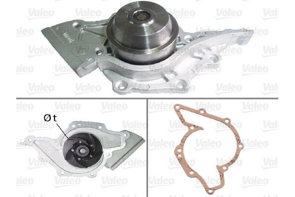 Devirdaim Su Pompası  Audi S6 Sedan/Avant (C4)(06.1994->)  VALEO 506644