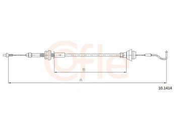 Gaz Teli  CAVO 6403 605  6U0721555B