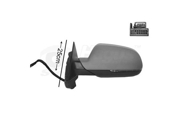 Dikiz Aynası Dış Sağ Audi RS 4 Avant (8K5)(06.2012->)  VIEWMAX VM029EBTL