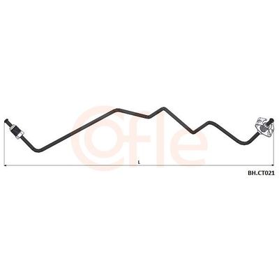 Fren Hortumu Arka Sağ veya Sol DS 3 Cabrio (02.2016->)  PSA ORJINAL 4888.AR
