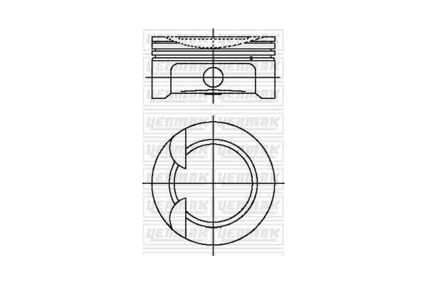 Piston (77.00MM-STD)  NÜRAL 87-71115-STD