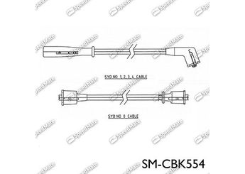 Buji Kablosu  KRAFTVOLL 05070269  KK13718140A K20118140 0K201-18-140 K20218140 0K202-18-140 KK137-18-140A KK15018140D KK150-18-140D