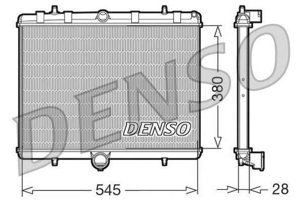 Su Radyatörü  DENSO DRM07060