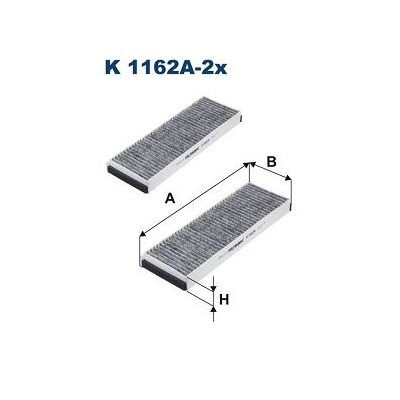 Polen Filtresi  FILTRON K 1162A-2x
