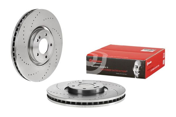 Fren Disk Ayna Ön Sağ ve Sol Mercedes G -Serisi Station (BM 463)(2018->)  BREMBO 09.D762.10