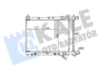 Su Radyatörü  KALE 366000  4M0145804A 1640021070 16400-21070 1640021071 16400-21071 164002107087