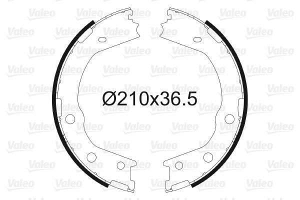 El Fren Balatası  VALEO 564130