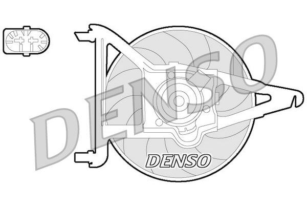 Radyatör Fan ve Motoru  Citroen Saxo (03.1996->)  PSA ORJINAL 125327