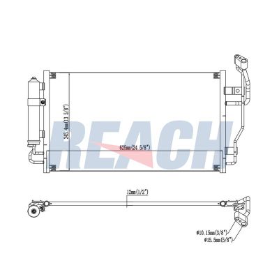 Klima Radyatörü  BOSCH 1 986 AD2 456