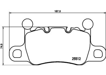 Fren Disk Balata Arka BREMBO P 65 038  99135294701 971698451B 2600766 971698451J 971698451P 98135294980 99135294601 99135294603 99135294705 99135294882 99135294883 992698093E 992698451D 992698451L 992698451S 9GT698451G 9GT698451P 9Y0698451AA 9Y0698451N
